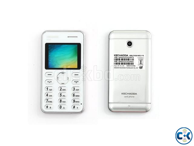 Kechaoda K116 Plus Card Phone Dual Sim With Warranty large image 4