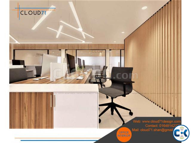 Modern Office Interior Design in Bangladesh large image 2