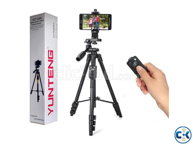 Yunteng VCT-5208 Bluetooth Tripod with Remote Control large image 0