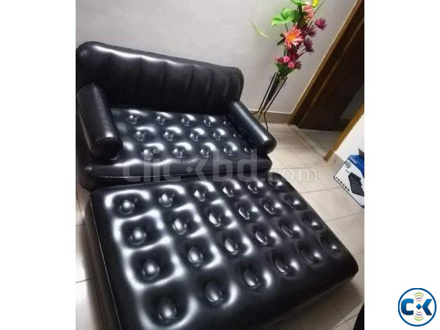 5 in 1 inflatable Sofa Air Bed large image 2