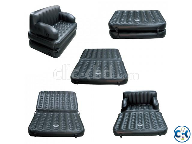 5 in 1 inflatable Sofa Air Bed large image 4