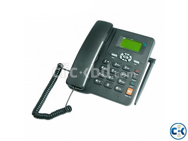 Dual SIM Support Land Phone Rechargeable Land Phone large image 0