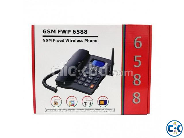 Dual SIM Support Land Phone Rechargeable Land Phone large image 1