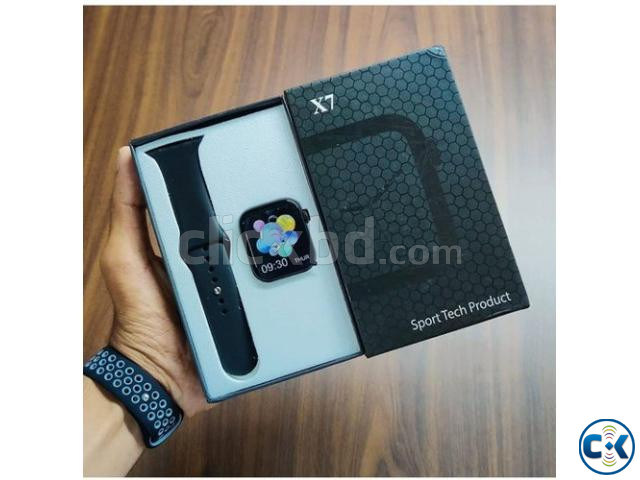 X7 Smartwatch Bluetooth Call Fitness Tracker Full Touch For large image 0