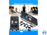 8GB Professional Audio voice Recorder