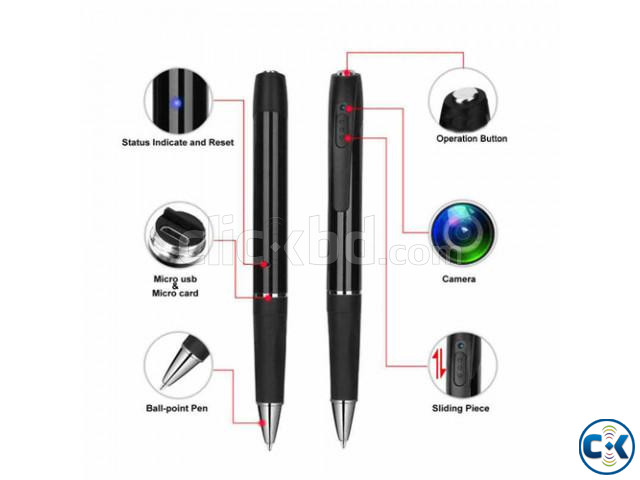 Spy V8 Pen Video Camera HD 1080P Recording 32GB Supported large image 3