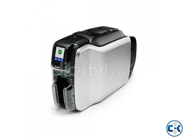 Zebra ZC 300 Dual side ID card printer large image 0