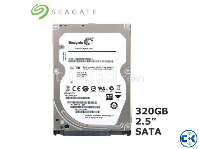 Seagate Brand Laptop 2.5 320GB SATA Hard Disk 5400RPM large image 1