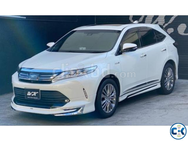 TOYOTA HARRIER 2018 PEARL large image 0