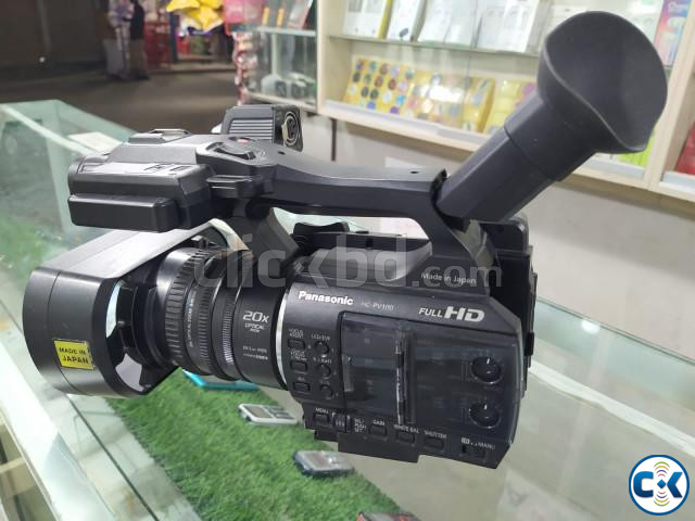 Panasonic HC-PV 100 Professional Camcorder Look Like New large image 2