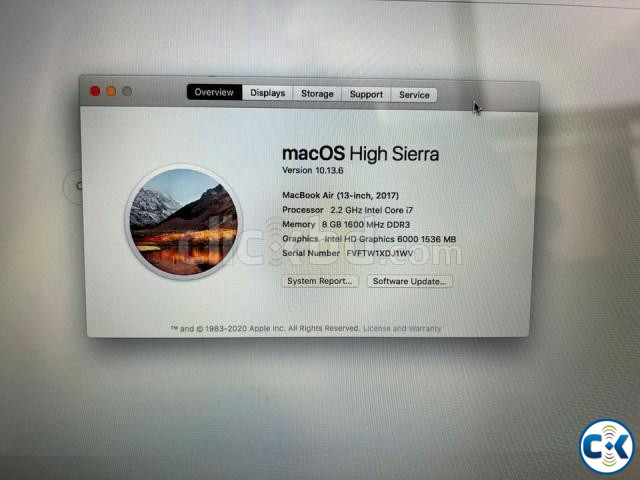 MacBook Air 13.3 inches 2017  large image 1