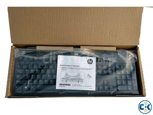 Genuine HP KB57P Windows Black US PS2 Keyboard large image 0