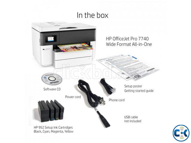 HP OfficeJet 7740 Format All-in-One Printer large image 0