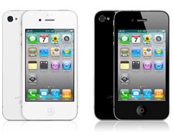 Apple iphone 4 White factory unlock large image 0