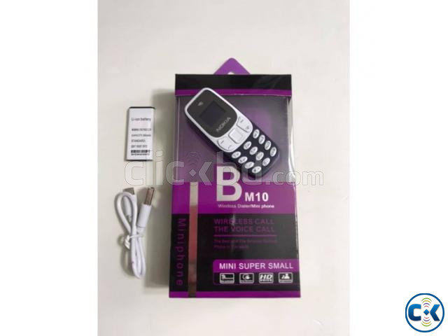 BM10 Mini Mobile Phone Dual Sim large image 2