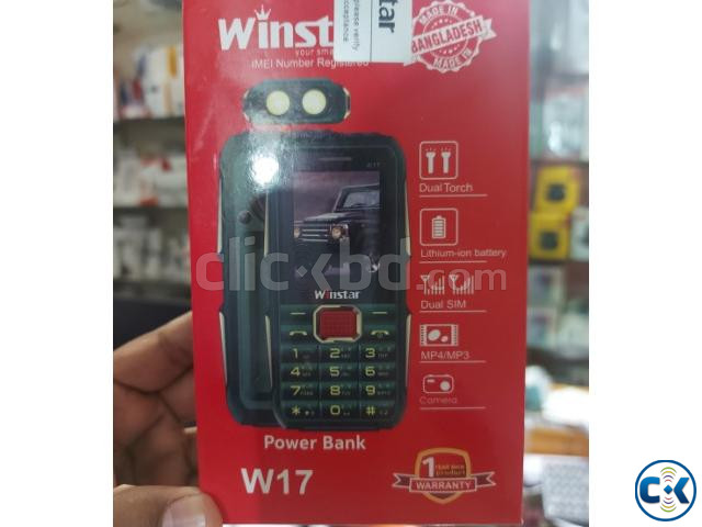 Winstar W17 Power Bank Phone 7000mAh Dual Sim With Warranty large image 0