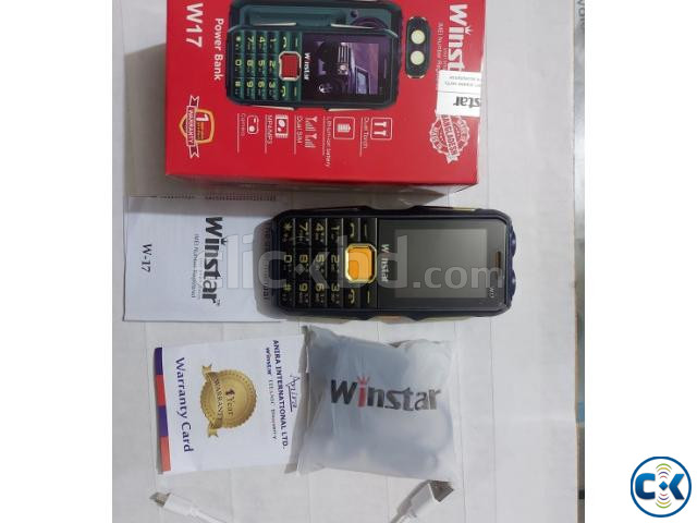 Winstar W17 Power Bank Phone 7000mAh Dual Sim With Warranty large image 3