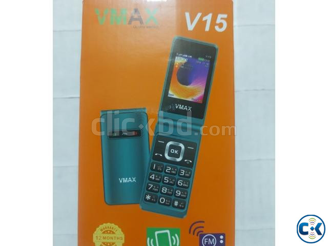 Vmax V15 Folding Phone Dual Sim With Warranty large image 0