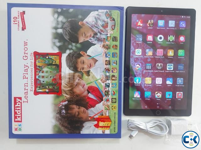 Kidiby i10 Tablet Pc Dual Sim 2GB RAM 32GB ROM 6000mAh 2 Sim large image 1