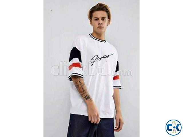 2022 New Year Fashion Casual Mens Letter Printing Colorblock large image 2