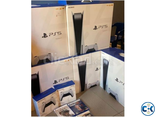 Sony PlayStation 5 Bundle PS5 2Tb Disc Version Console with large image 1