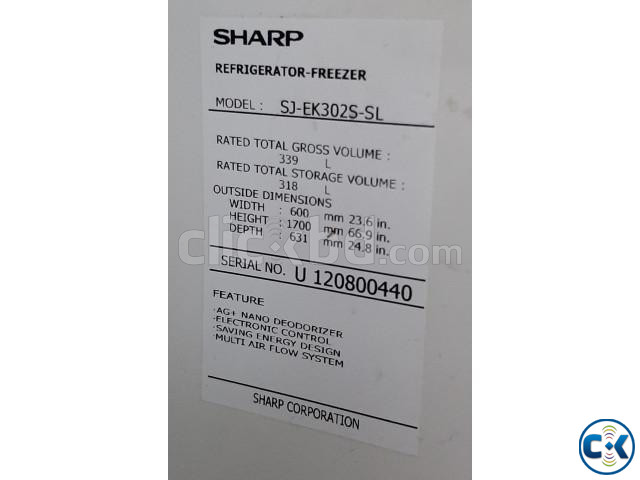 Sharp 12 cft Refrigerator in fully working condition large image 3