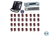 Pabx Intercom System 40 Channel With 40 Phone set 
