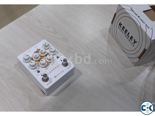 Keeley Caverns V2 Delay Reverb Pedal with Adapter from USA  large image 1
