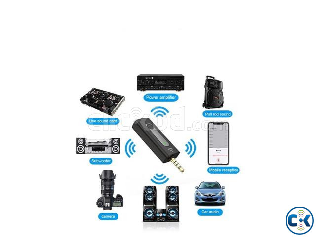 K35 Pro Dual Mic Wireless Microphone For Smartphone DSLR large image 4