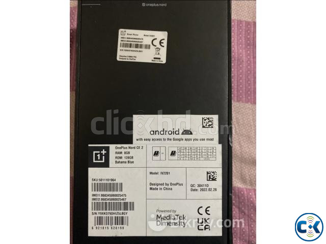One Plus Nord CE 2 5G 8 128GB Blue large image 2