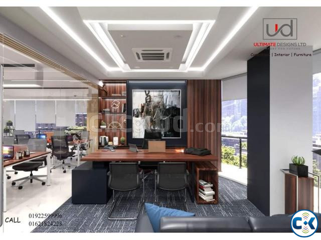 Office Furniture Commercial Interior Design-UDL-OF-201 large image 1