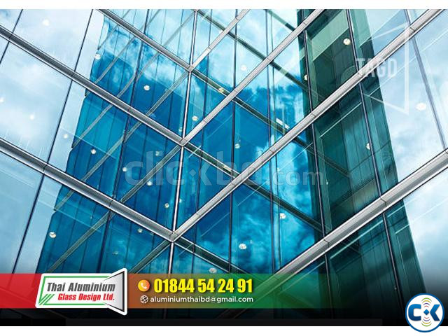 Cutting Wall Glass Spider Glass Partition Euro Model Glass large image 1