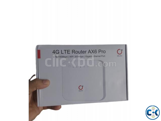 OLAX AX6 PRO 4G LTE Sim Router With Battery 4000mAh -NEW large image 4