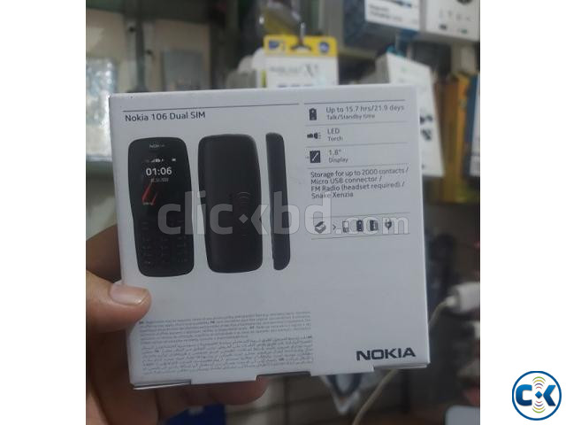 Nokia 106 Phone Dual Sim With Warranty - Original large image 2