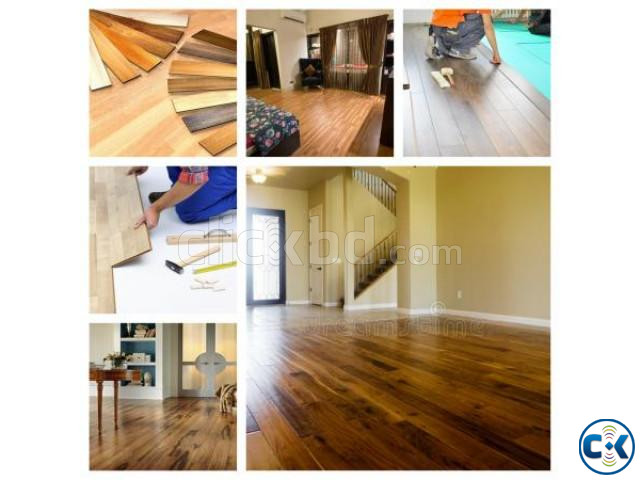 Wood Floor European Style Laminated MDF Flooring  large image 0