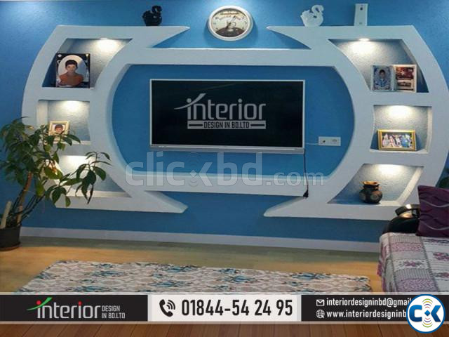 Best Home Interior Wall Living Room TV Cabinet Design 2023. large image 0