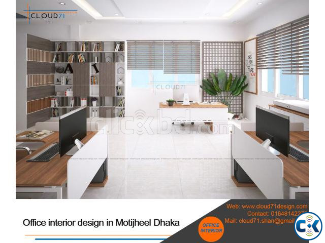 Office Space Interior Design Mirpur Dhaka large image 3
