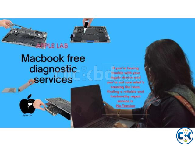 Macbook free diagnostic services to identify the issue large image 0