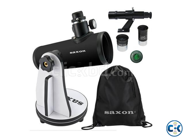 Saxon 3-inch Mini Telescope Dobsonian with Accessory Kit large image 1