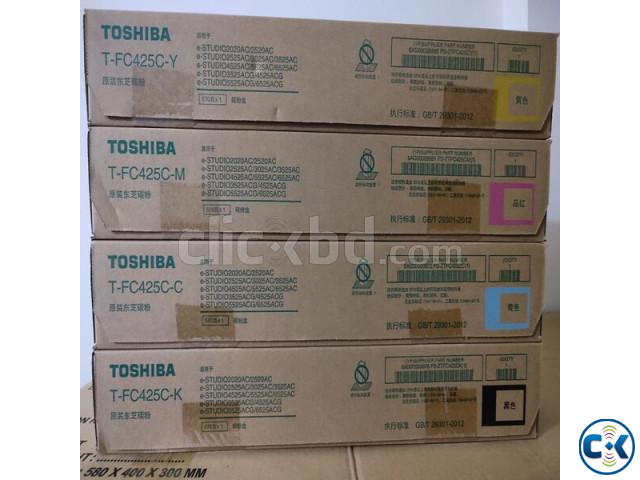 Toshiba T-FC425C-CMYK Color Original Toner Cartridge large image 0
