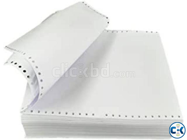 Continuous sheet paper 500 sheet per box large image 0