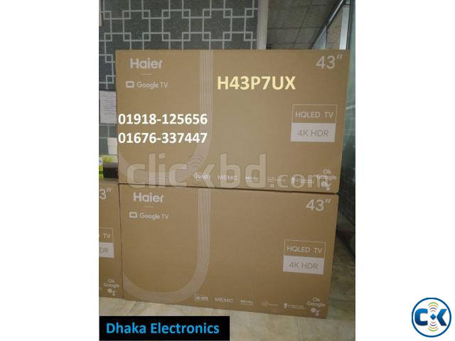 43 inch Haier H43P7UX HQLED 4K SMART GOOGLE TV Official large image 0