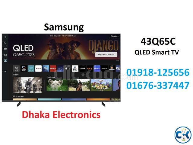 43 inch SAMSUNG Q65C QLED 4K HDR SMART TV large image 0