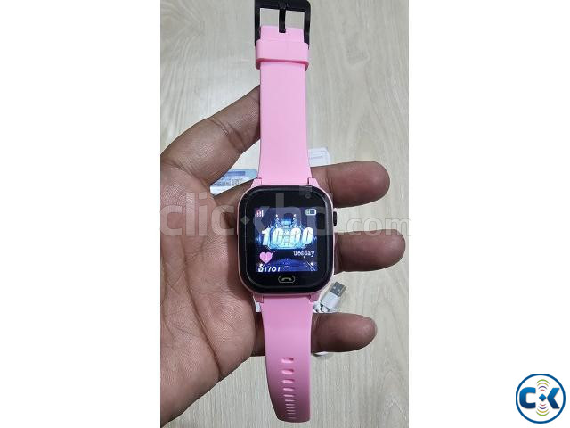 Smart2023 C005 GPS Calling Kids Watch With Camera Pink large image 2