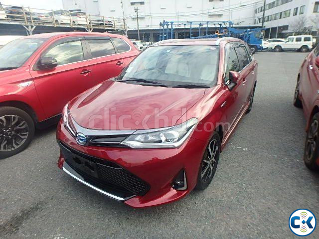 Toyota Fielder HV G DOUBLE BABY 2019 large image 0