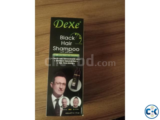 Dexe Black Hair Shampoo 400ml large image 0