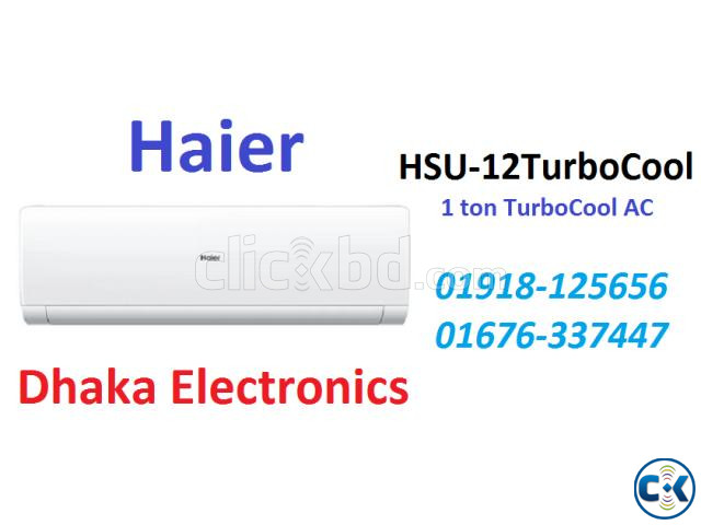 1 Ton Haier HSU-12TurboCool SPLIT AC large image 0