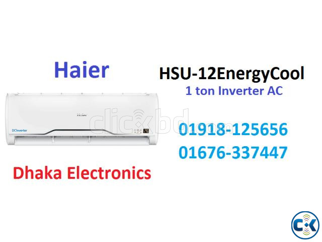 1 Ton Haier HSU-12EnergyCool INVERTER SPLIT AC large image 0