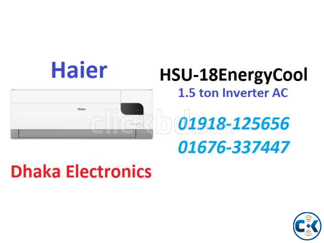 1.5 Ton Haier HSU-18EnergyCool INVERTER SPLIT AC large image 0