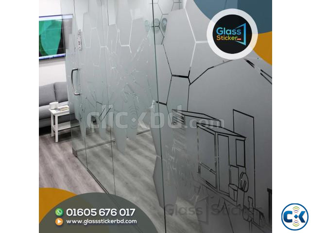 Frosted Glass Sticker Price In Bangladesh large image 1